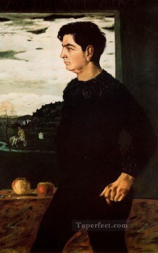 芸術家のアンドレアの兄弟の肖像 1910 ジョルジョ・デ・キリコ 形而上学的シュルレアリスム Oil Paintings